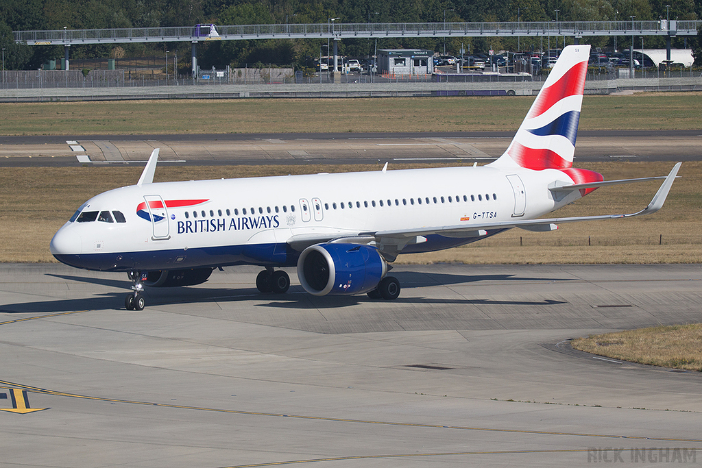 Airbus A320-251NSL NEO - G-TTSA - British Airways