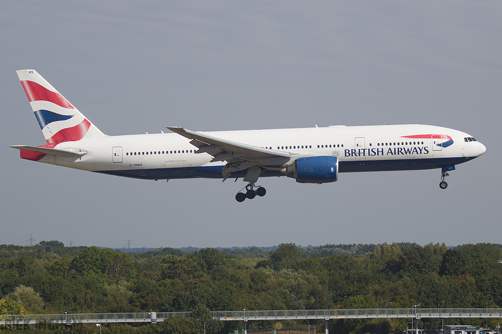 Boeing 777-236ER - G-YMMS - British Airways