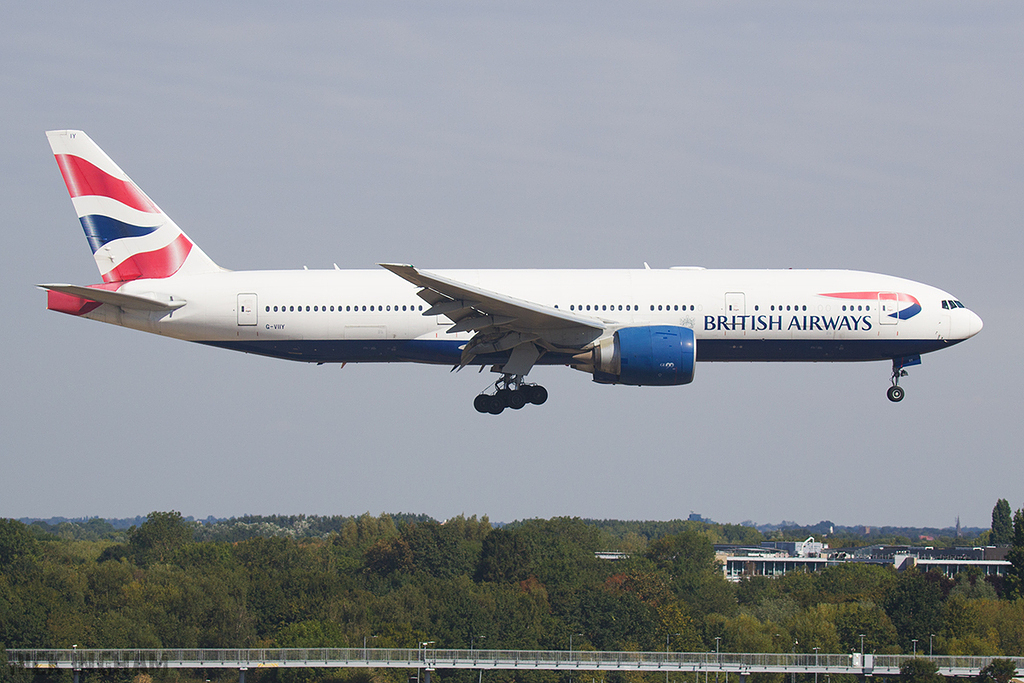 Boeing 777-236ER - G-VIIY - British Airways