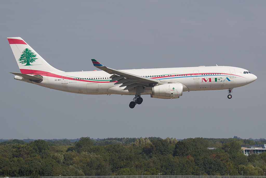 Airbus A330-243 - OD-MEC - Middle East Airlines
