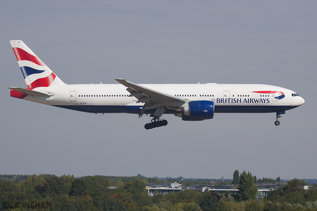 Boeing 777-236ER - G-VIIW - British Airways