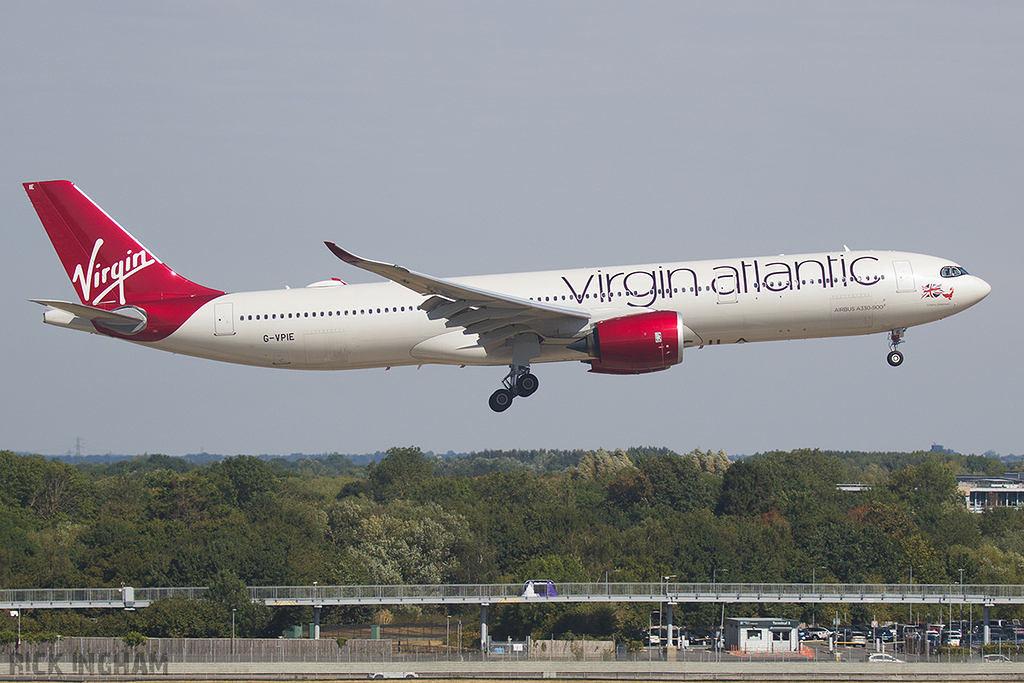 Airbus A330-941 - G-VPIE - Virgin Atlantic