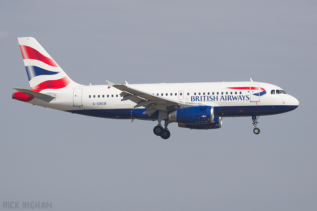 Airbus A319-131 - G-DBCB - British Airways
