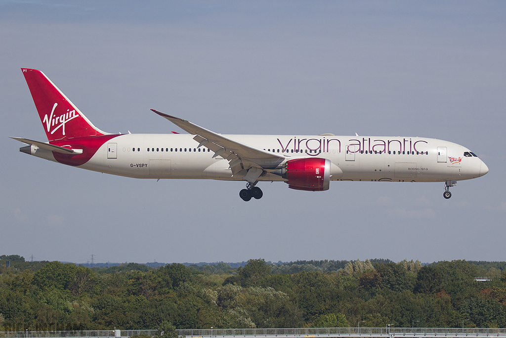 Boeing 787-9 Dreamliner - G-VSPY - Virgin Atlantic