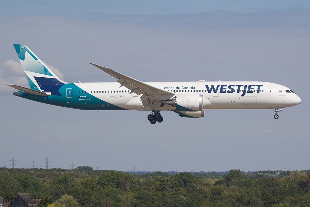 Boeing 787-9 Dreamliner - C-GUDH - WestJet