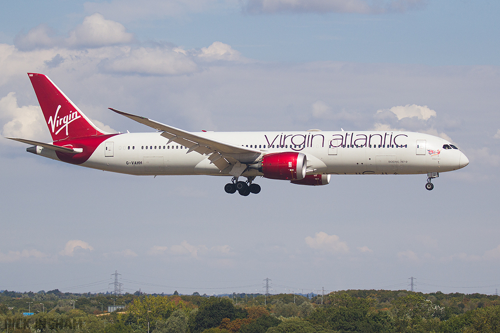 Boeing 787-9 Dreamliner - G-VAHH - Virgin Atlantic