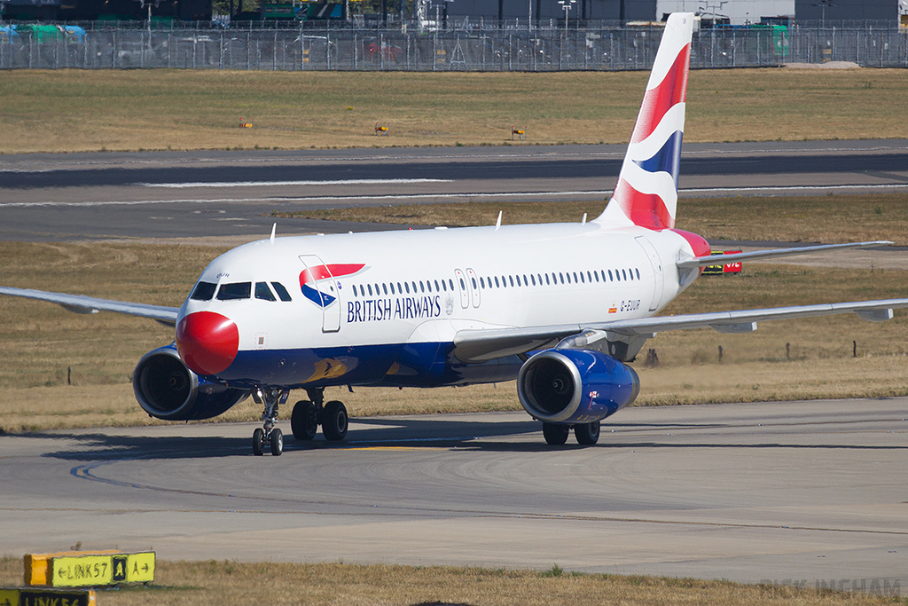 Airbus A320-232 - G-EUUR - British Airways