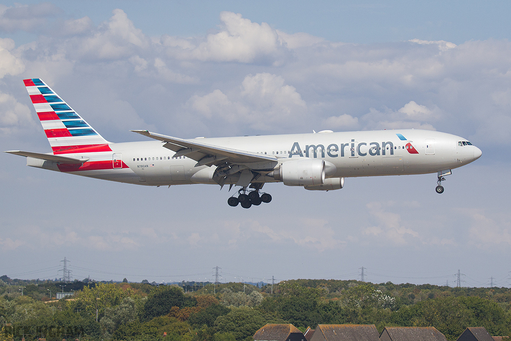 Boeing 777-223ER - N780AN - American Airlines