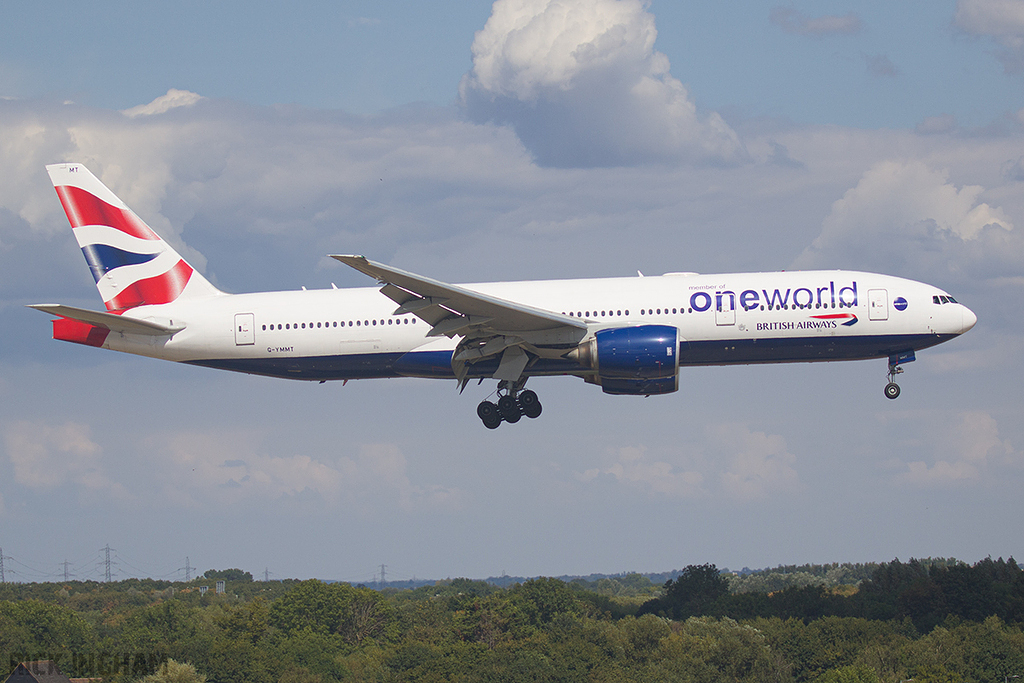 Boeing 777-236ER - G-YMMT - British Airways