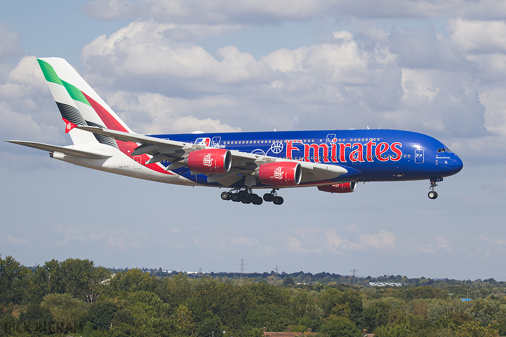 Airbus A380-861 - A6-EOD - Emirates