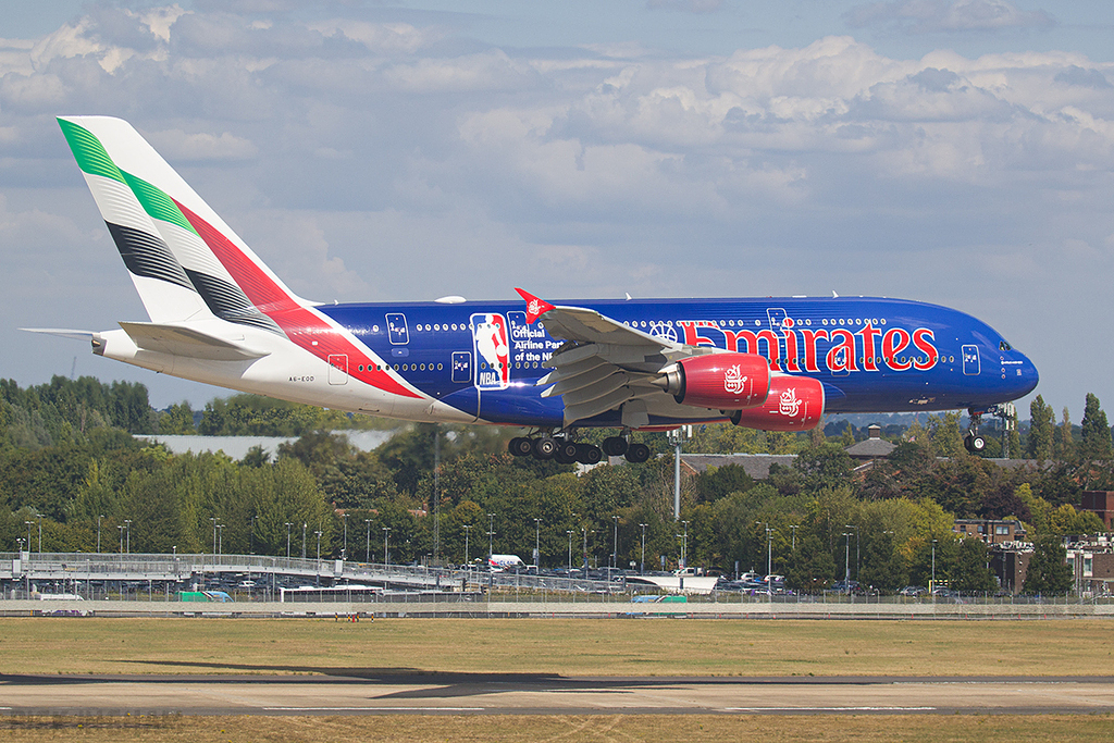 Airbus A380-861 - A6-EOD - Emirates