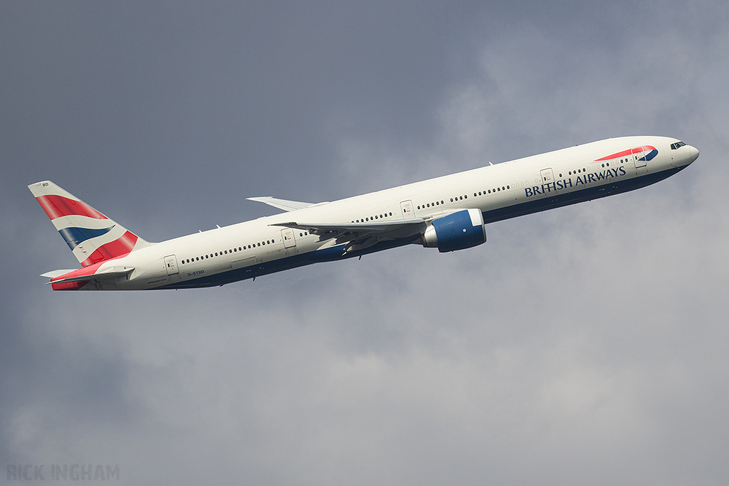 ‎Boeing 777-36NER - G-STBD - British Airways