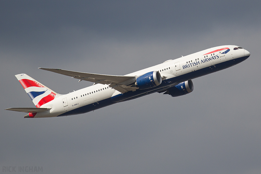 Boeing 787-8 Dreamliner - G-ZBJK - British Airways