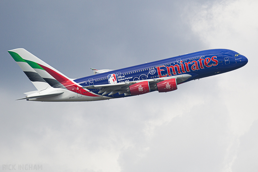 Airbus A380-861 - A6-EOD - Emirates