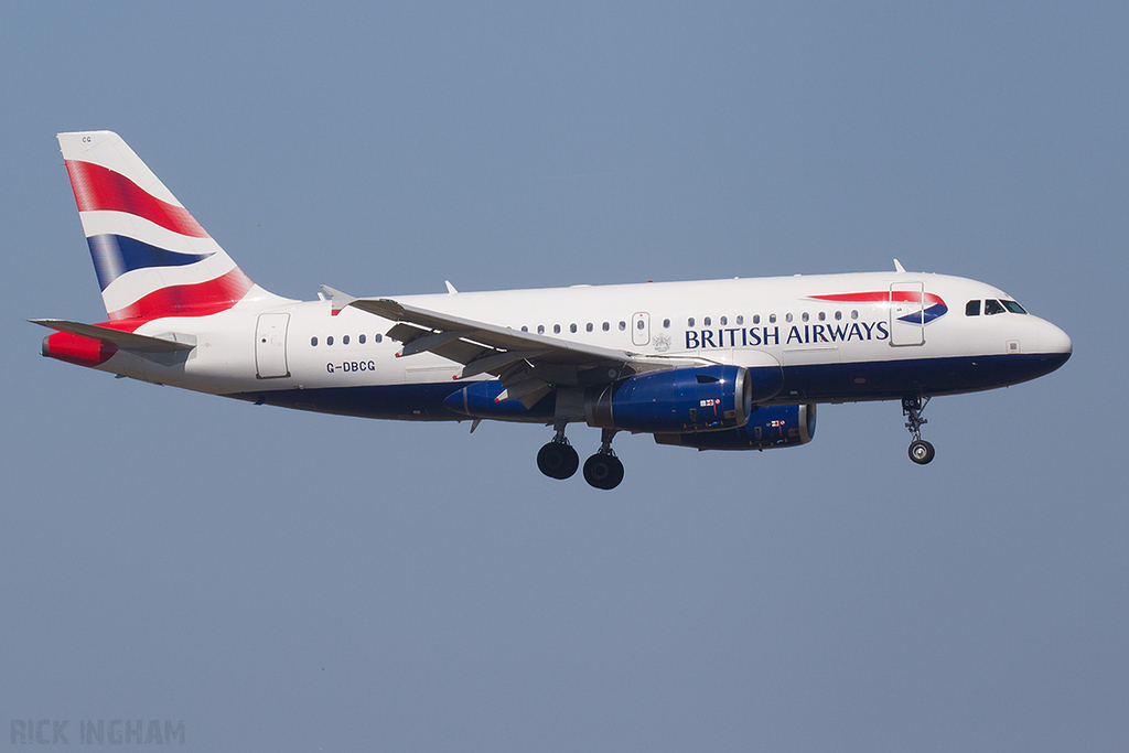 Airbus A319-131 - G-DBCG - British Airways