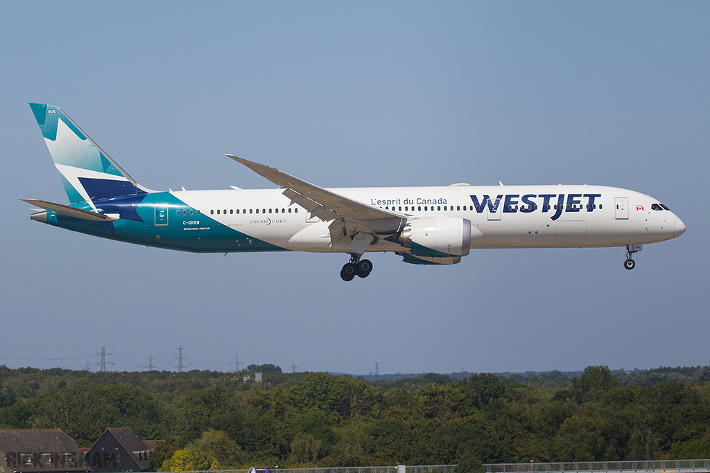 Boeing 787-9 Dreamliner - C-GKKN - WestJet