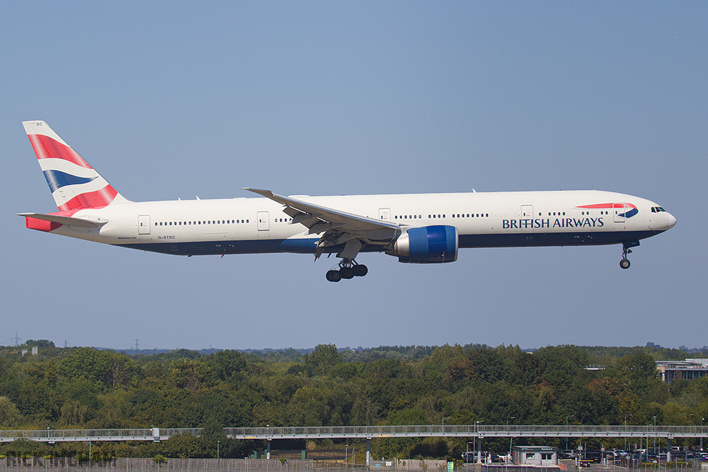Boeing 777-36NER - G-STBC - British Airways