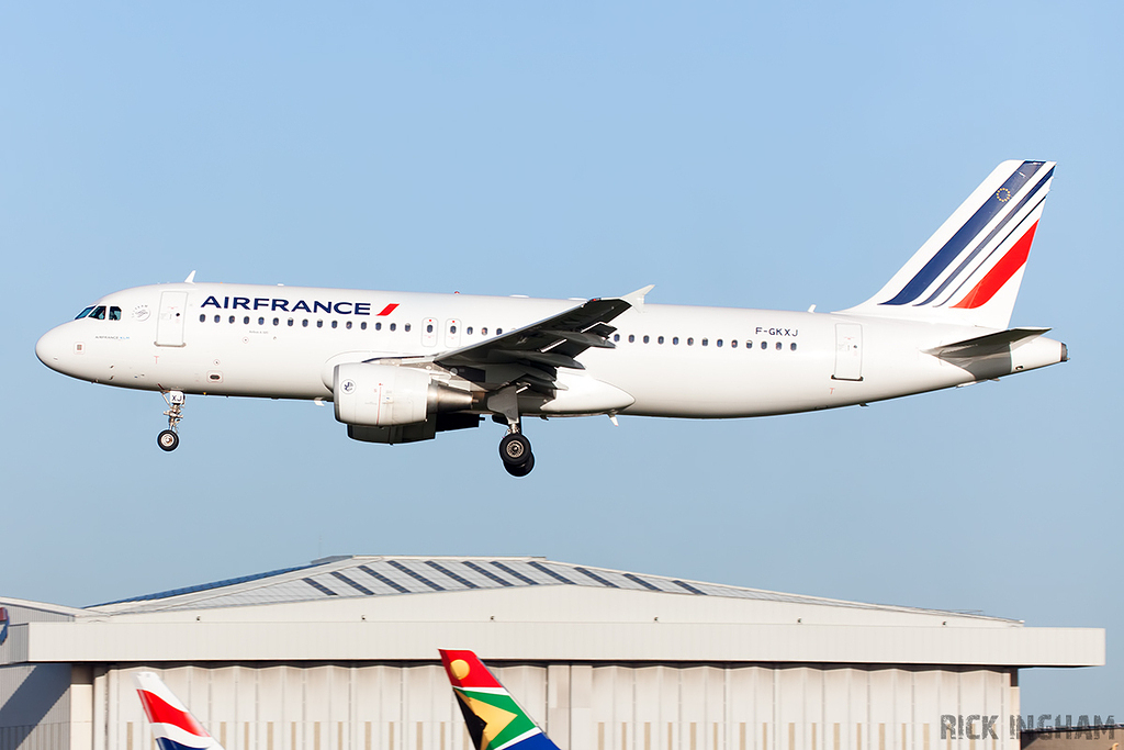 Airbus A320-214 - F-GKXJ - Air France