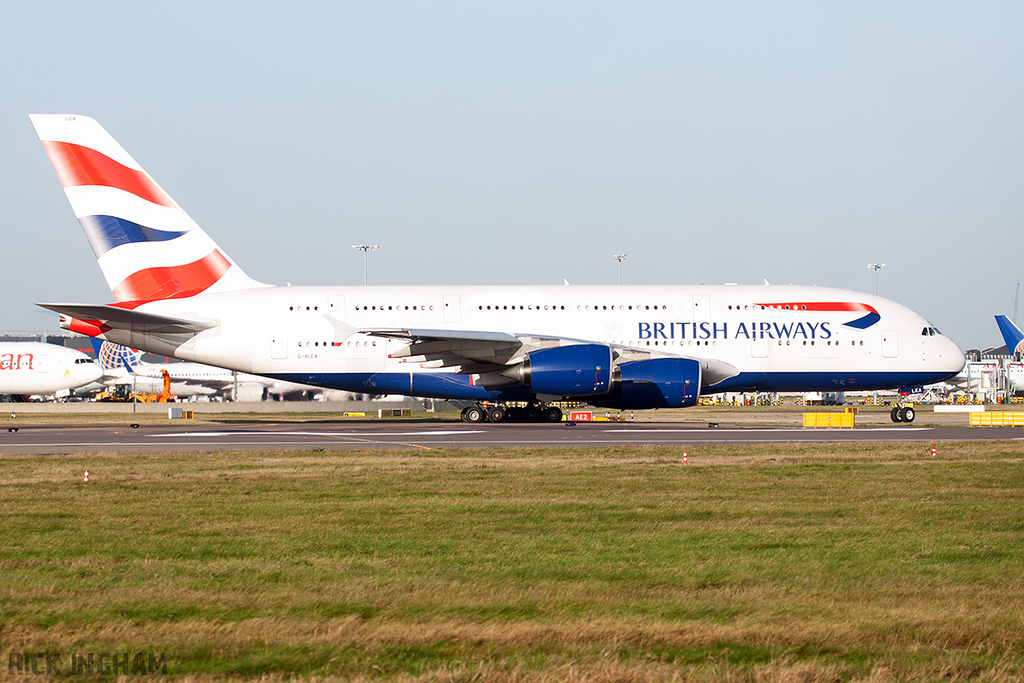 Airbus A380-841 - G-XLEA - British Airways