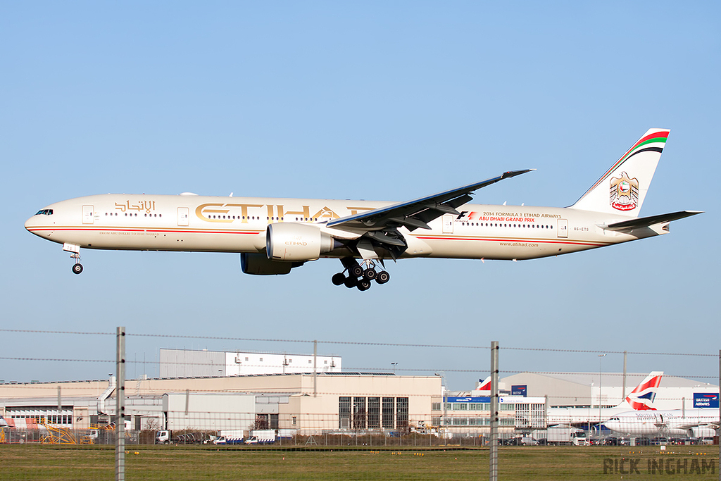 Boeing 777-3FXER - A6-ETS - Etihad Airways