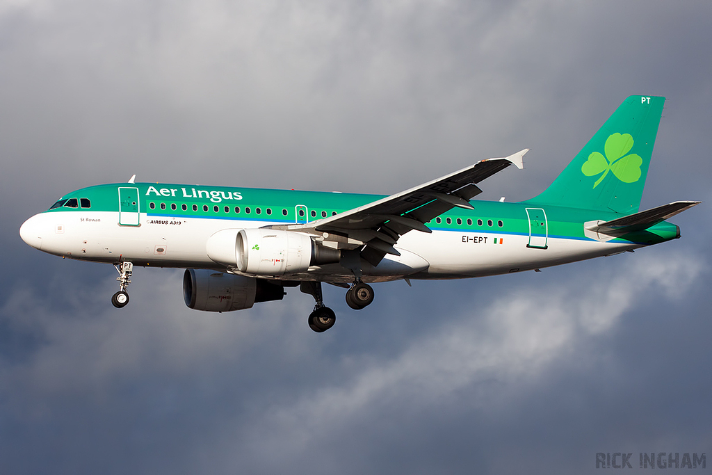 Airbus A319-111 - EI-EPT - Aer Lingus