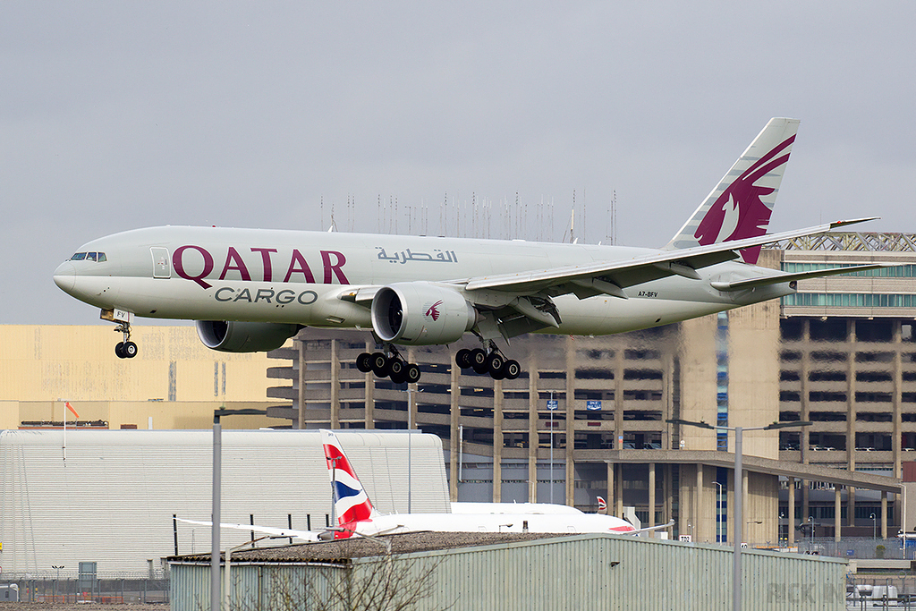 Boeing 777F - A7-BFV - Qatar Airways