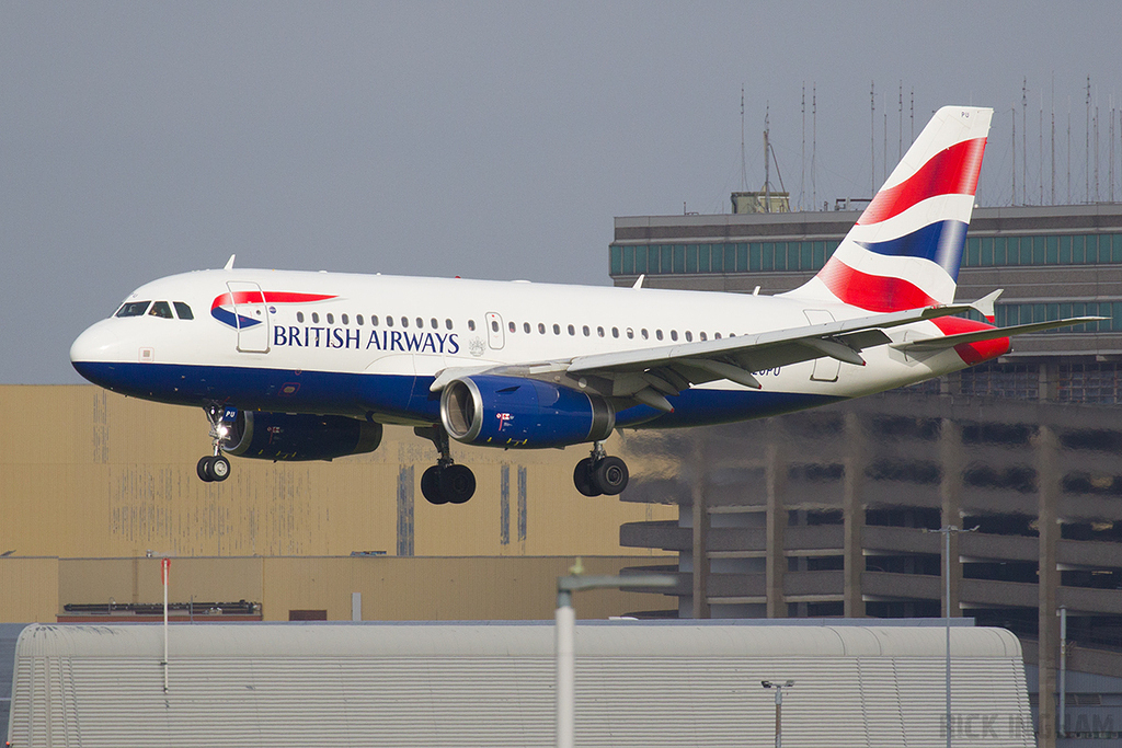 Airbus A319-131 - G-EUPU - British Airways