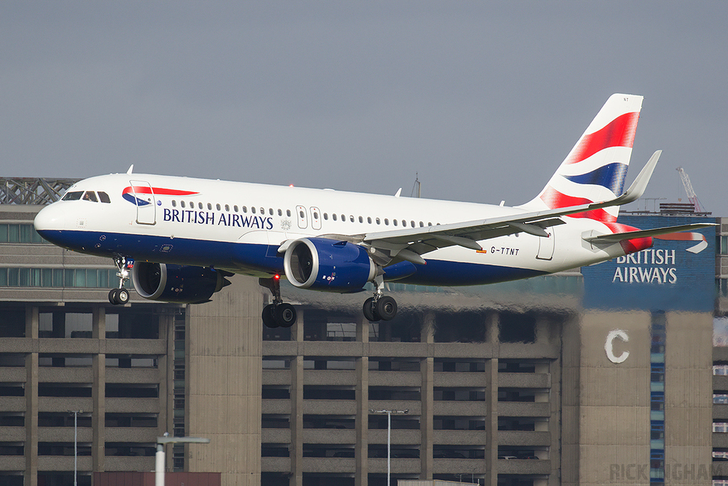 Airbus A320-251N - G-TTNT - British Airways