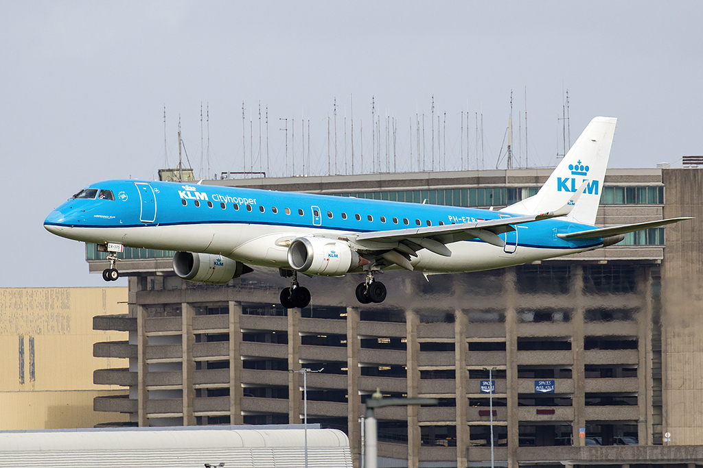 Embraer ERJ-190-100LR - PH-EZR - KLM Cityhopper