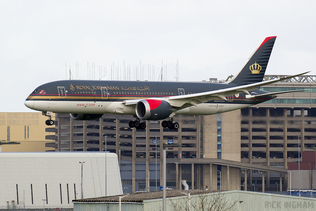 Boeing 787-8 Dreamliner - JY-BAG - Royal Jordanian Airlines