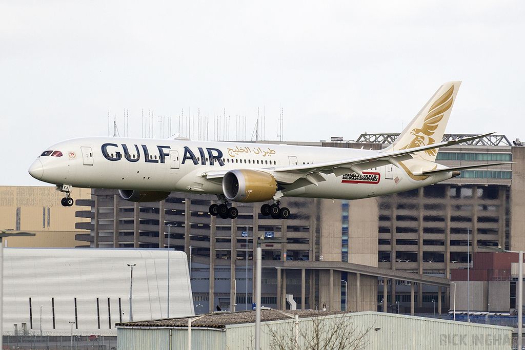 Boeing 787-9 Dreamliner - A9C-FJ - Gulf Air