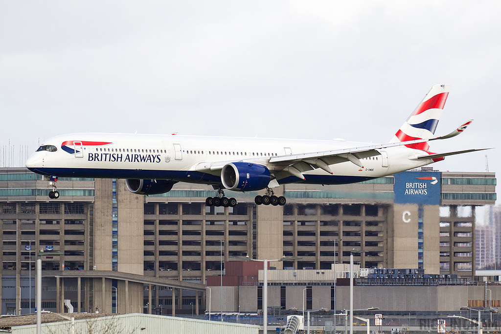 Airbus A350-1041 - G-XWBE - British Airways