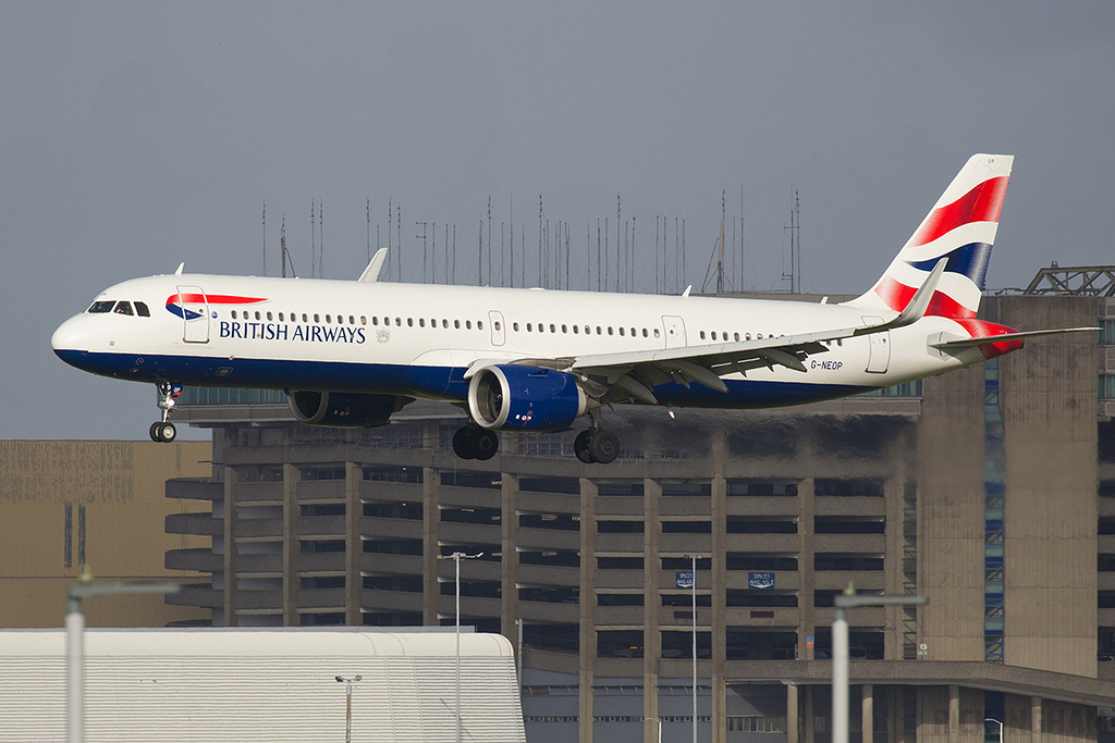 Airbus A321-251NX NEO - G-NEOP - British Airways