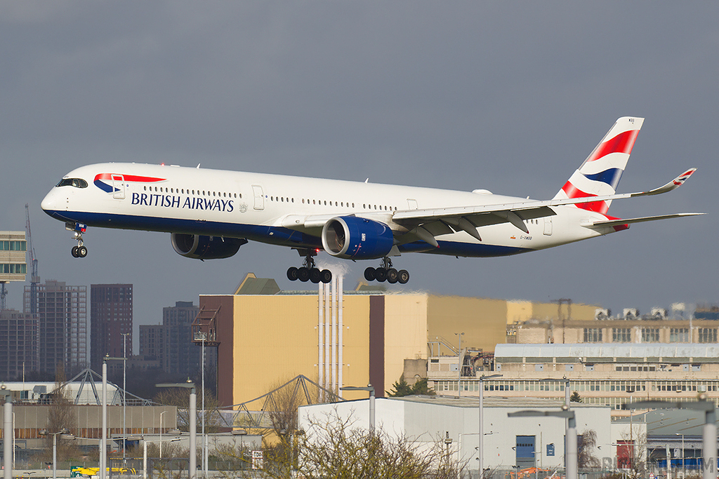 Airbus A350-1041 - G-XWBB - British Airways