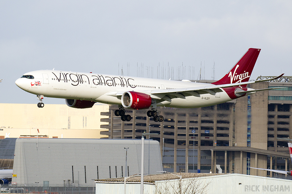 Airbus A330-941 - G-VLDY - Virgin Atlantic
