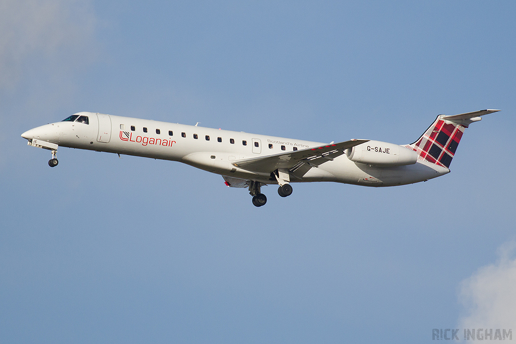 Embraer ERJ-145EP - G-SAJE - Loganair