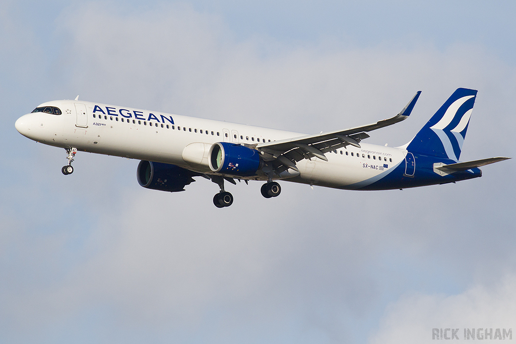 Airbus A320-271N NEO - SX-NAC - Aegean Airlines