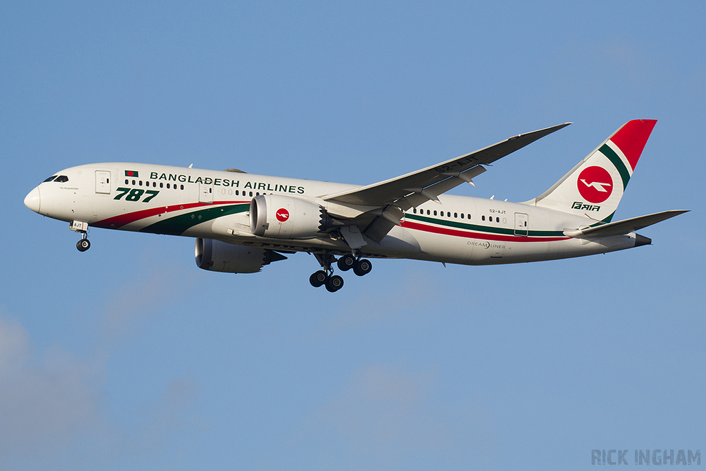 Boeing 787-8 Dreamliner - S2-AJT - Biman Bangladesh Airlines