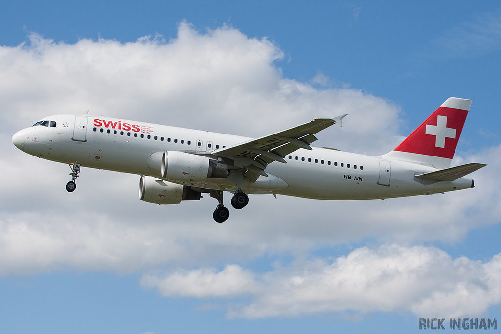 Airbus A320-214 - HB-IJN - Swiss Airlines