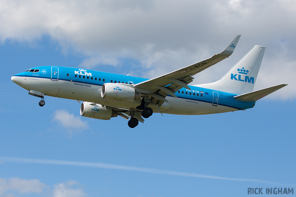 Boeing 737-7K2 - PH-BGN - KLM
