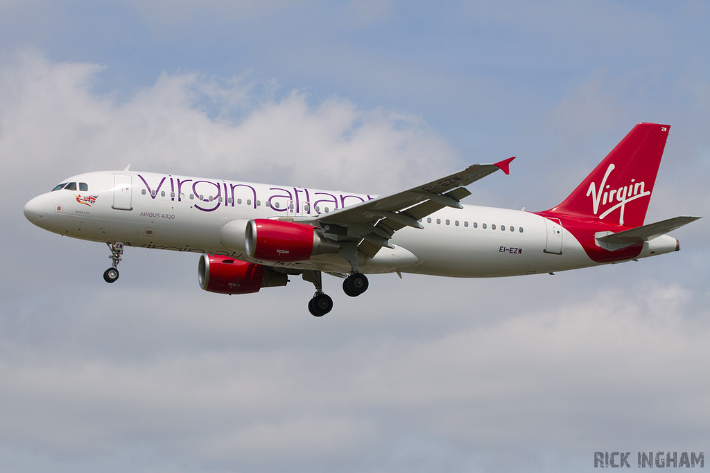 Airbus A320-214 - EI-EZW - Virgin Atlantic