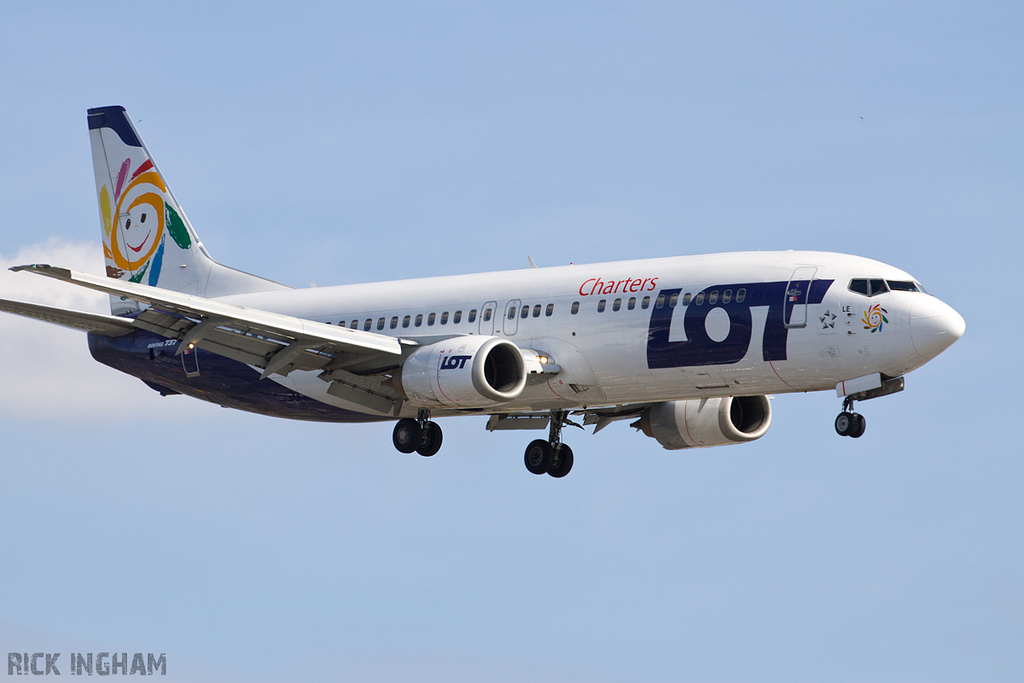 Boeing 737-45D - SP-LLE - LOT Polish Airlines
