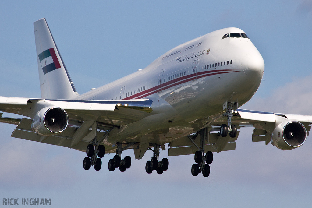 Boeing 747-422 - A6-HRM - Dubai Air Wing