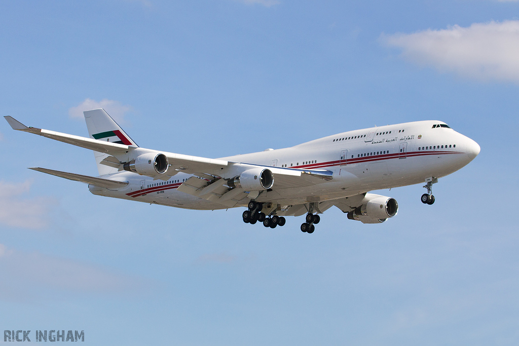 Boeing 747-422 - A6-HRM - Dubai Air Wing