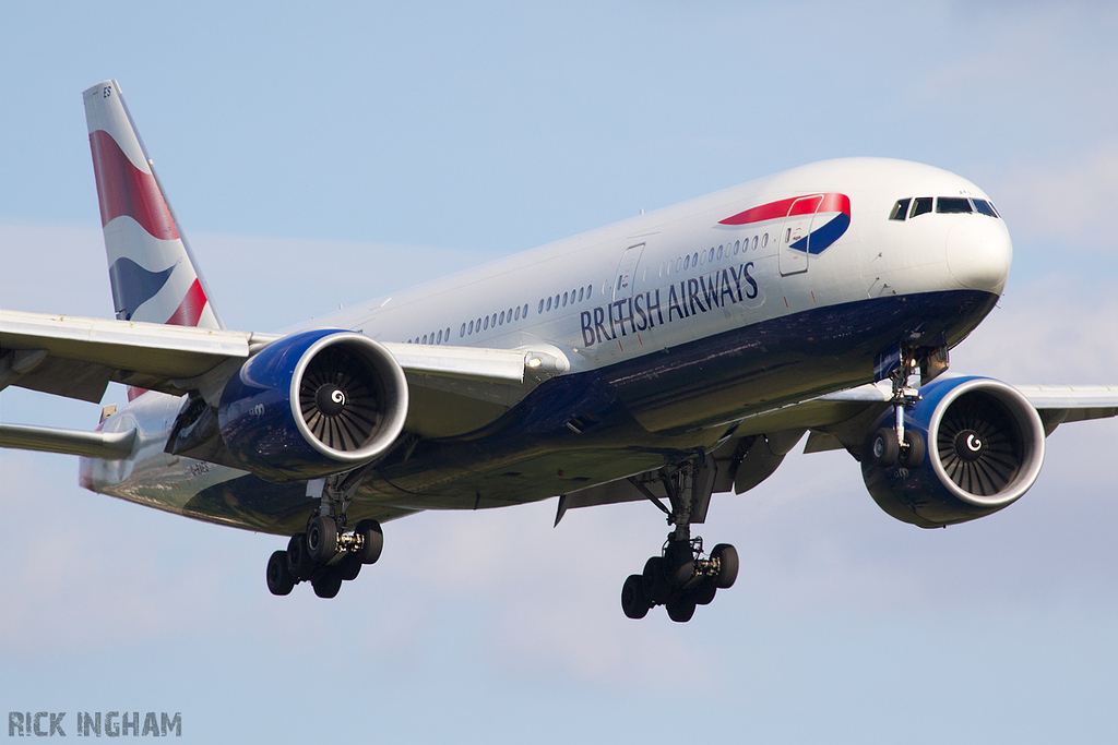 Boeing 777-236ER - G-RAES - British Airways