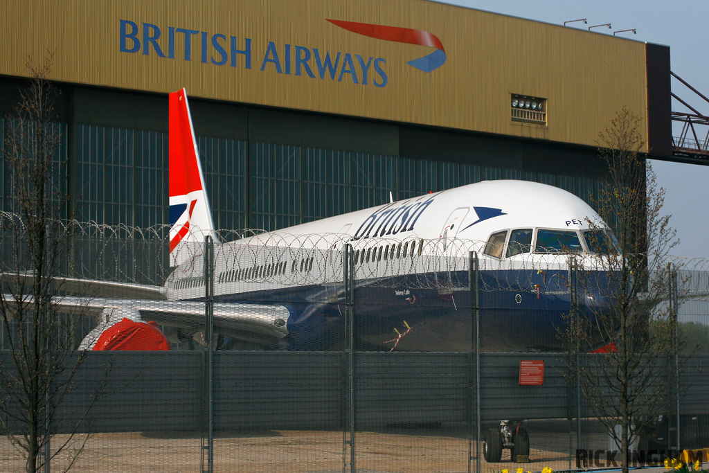 Boeing 757-236 - G-CPET - British Airways