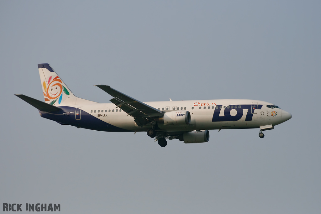 Boeing 737-4Q8 - SP-LLK - LOT Polish Airlines