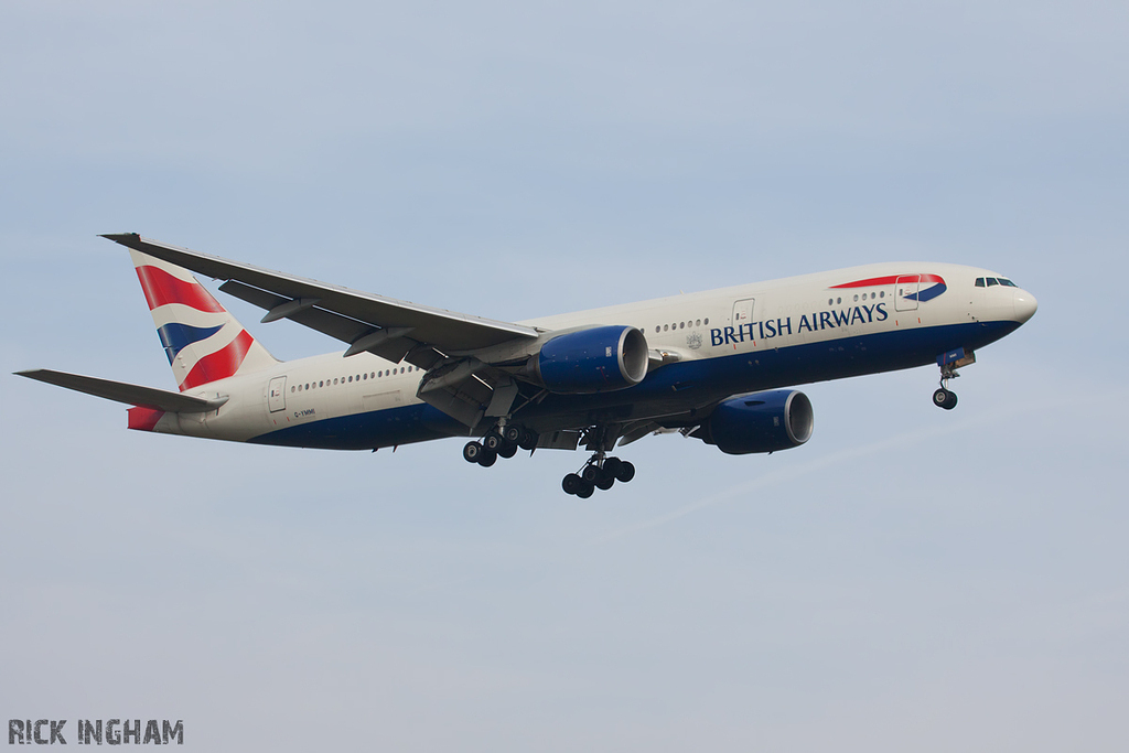 Boeing 777-236ER - G-YMMI - British Airways