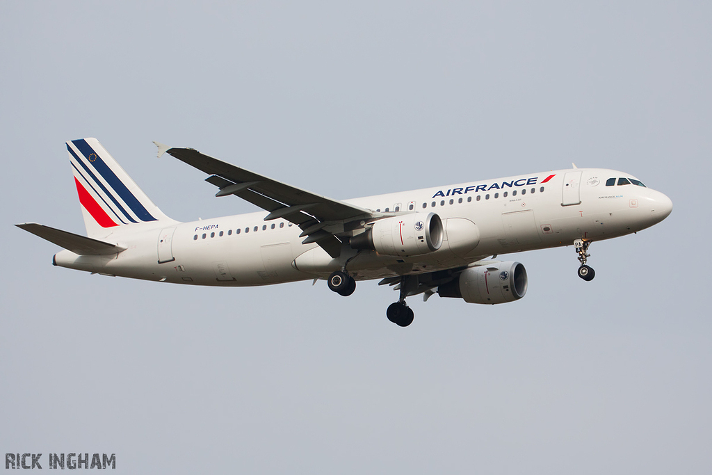 Airbus A320-214 - F-HEPA - Air France