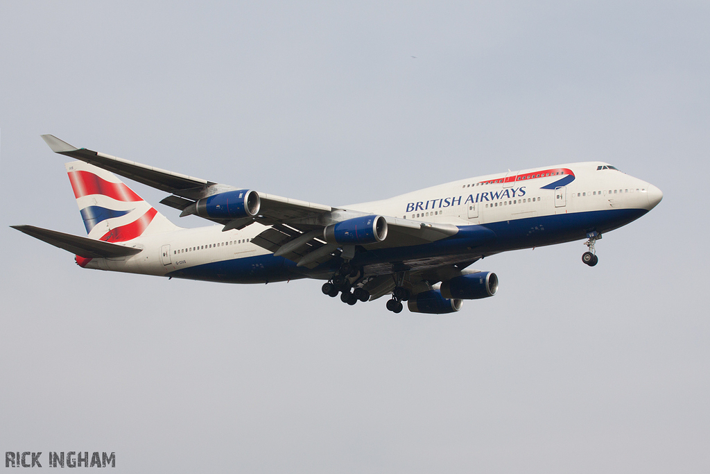 Boeing 747-436 - G-CIVS - British Airways
